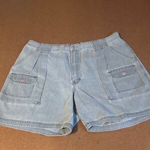 Cabela's Light Blue Cargo Shorts